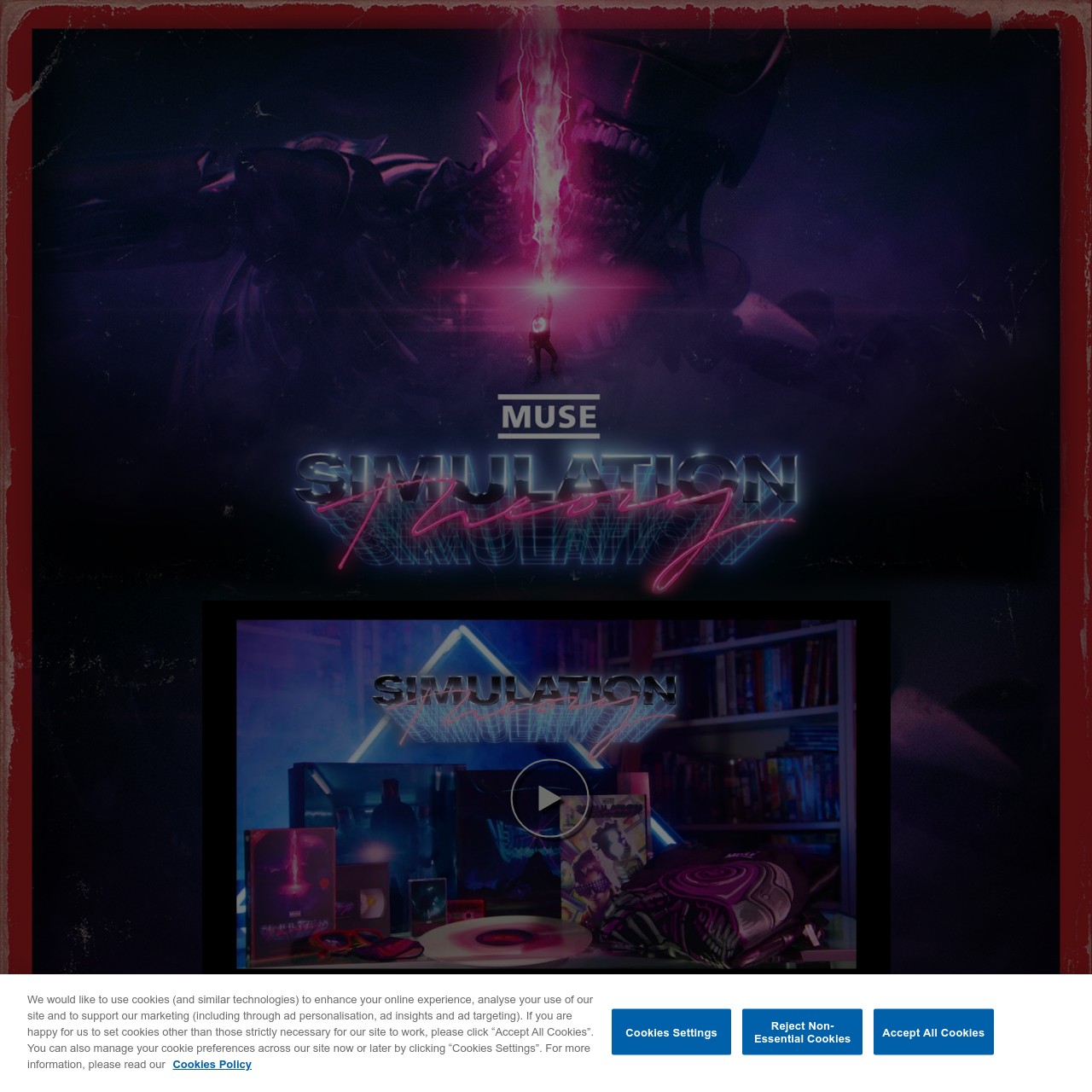 Muse Official Website / Simulation Theory